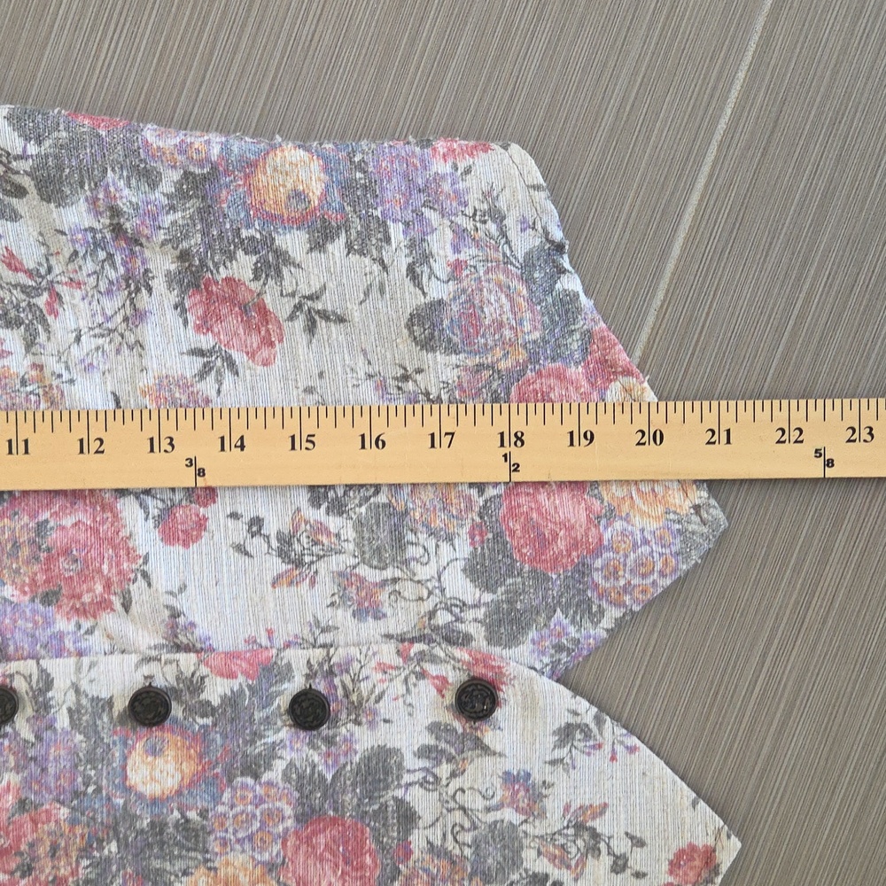 Vintage Floral Women's Vest By Ardmore - Picture 6 of 13